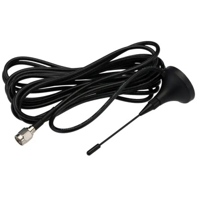 Omron High Frequency Magnetic Mount Antenna 868.3MHz with 2.5m Cable A2W-AT2.5-WC1