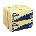WYPALL WypAll Yellow Cloths for General Cleaning, Dry Use, Pack of 50 Per Pack, 416 x 245 mm, Repeat Use 7443