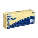 WYPALL WypAll Yellow Cloths for General Cleaning, Dry Use, Pack of 50 Per Pack, 416 x 245 mm, Repeat Use 7443