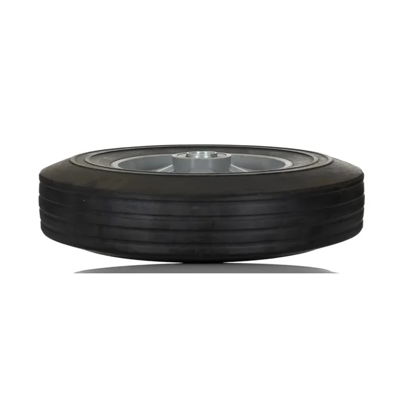 RS PRO Black Rubber Trolley Wheel Load Capacity 600kg Bore Diameter 20mm Wheel Diameter 255mm 183-0090