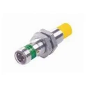 Turck Threaded Barrel Inductive Proximity Sensor, M12 x 1 Thread Size, Chrome Plated Brass Housing, 30 NI10U-M12-AN6X-H1141