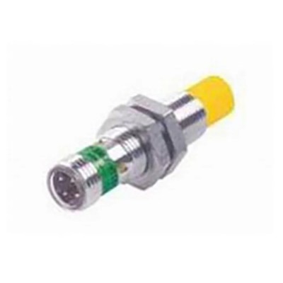 Turck Threaded Barrel Inductive Proximity Sensor, M12 x 1 Thread Size, Chrome Plated Brass Housing, 30 NI10U-M12-AN6X-H1141