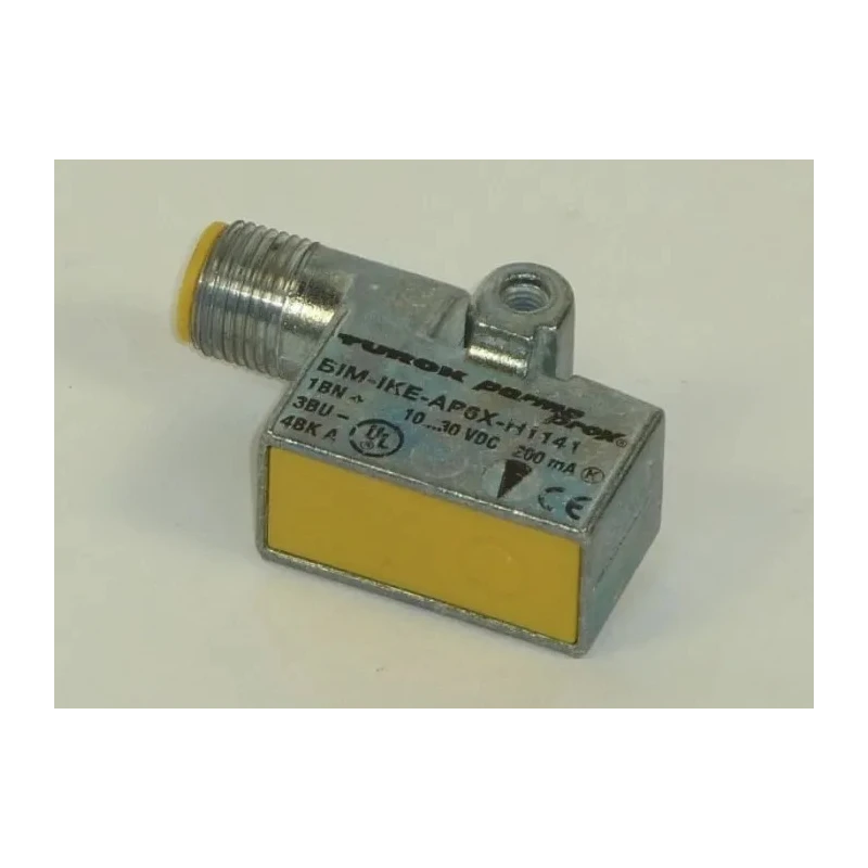 Turck Block Inductive Proximity Sensor M12 x 1 PNP 30V dc 200mA BIM-IKE-AP6X-H1141