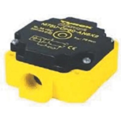 Turck Block Inductive Proximity Sensor M20 Thread Size PNP Output 65 V DC 200mA 75 mm Detection Range NI75U-CP80-VP4X2
