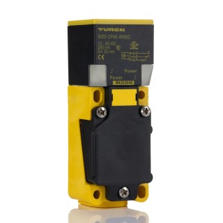 Turck Block Inductive Proximity Sensor M20 x 1.5 Thread Size PNP Output, 30 V DC, 200mA, 20 mm Detection NI20-CP40-AP6X2