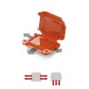 Raytech Orange Pre-filled Gel Potting Compound Blister Pack, Thermal Conductivity 0.2W/mK, Operating Temperature 90°C Happy0