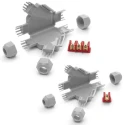 Raytech Grey Potting Compound Fred-Y, UL 94-HB, RoHS, CEI EN 50393, Operating Temp 90°C Fred-Y