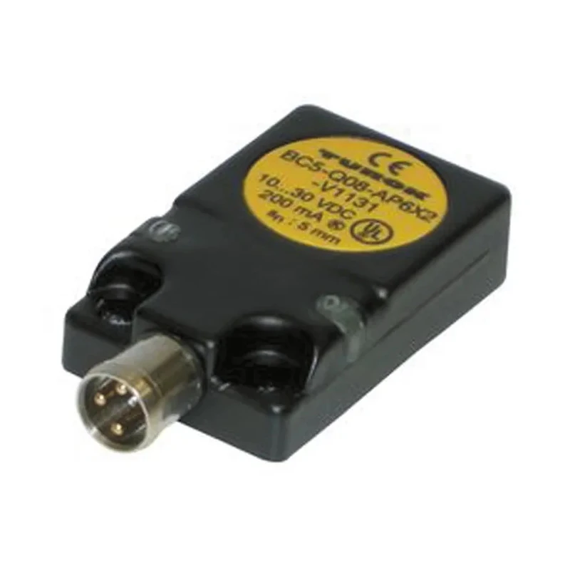 Turck Block Capacitive Proximity Sensor 5 mm, M8 PNP 200mA 30 V dc BC5-Q08-AN6X2-V1131/S250