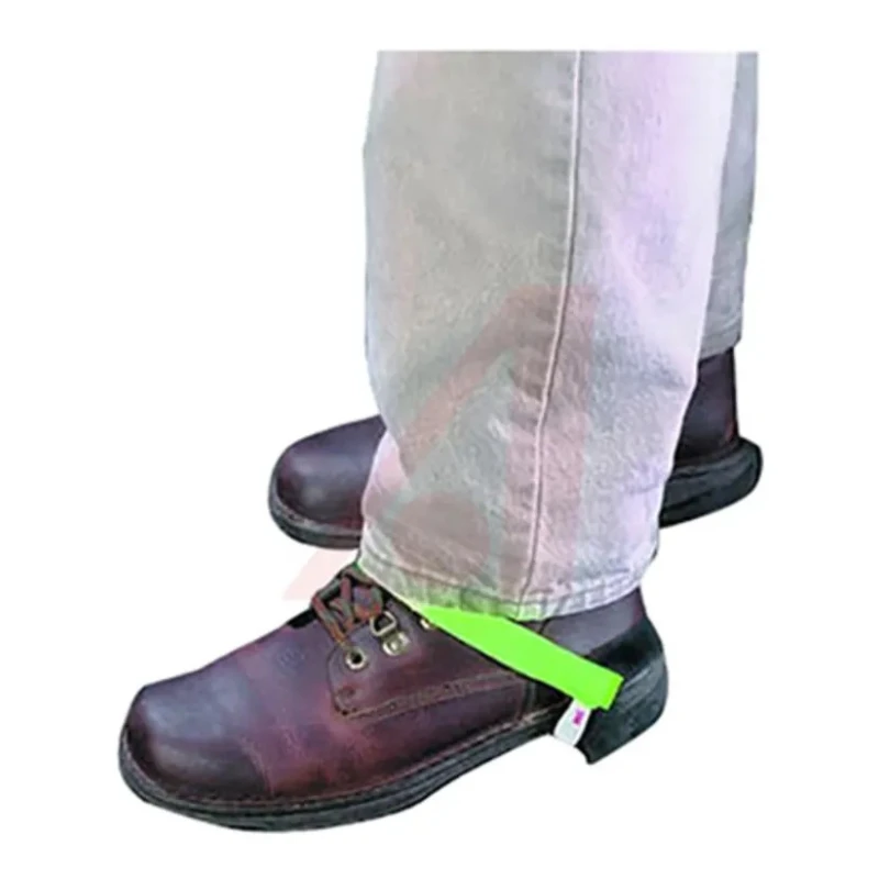 SCS Shoe Grounder With Tab Electrostatic Discharge Heel Grounder Ribbon Termination 2044
