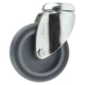 Tente Swivel Castor with 150 kg Load Capacity, 75 mm Thermoplastic Rubber Wheel, Pressed Steel Frame, Model 2470YGO075P30-11