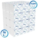 SCOTT Toilet Roll 36 Rolls 9000 Sheets Total Capacity High Demand Industrial Commercial 8042