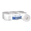SCOTT Jumbo Toilet Roll 12 Rolls of 6000 Sheets 2 Ply, EU Ecolabel FSC Certified 8615
