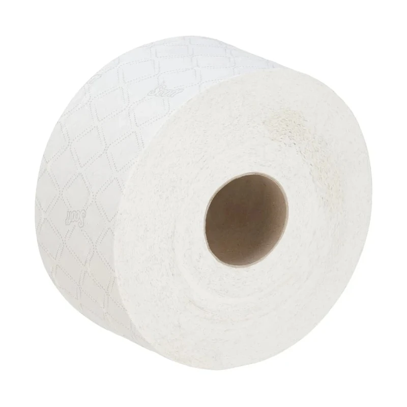 SCOTT Jumbo Toilet Roll 12 Rolls of 6000 Sheets 2 Ply, EU Ecolabel FSC Certified 8615