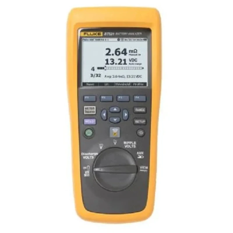 Fluke Portable Handheld Battery Tester 600V Max Voltage, All Chemistries Compatibility FLUKE-BT521