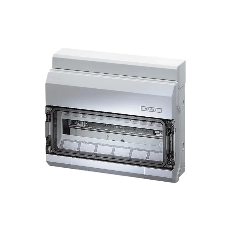 HENSEL Lockable KV 3, 1 Phase Distribution Board, 63A, Polystyrene, 18 Way KV9118M