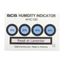 SCS Black, Blue Blotting Paper Impregnated with Cobaltous Chloride ESD Label Humidity Indicator Text 76.2 mm x 50.8mm 4HIC100