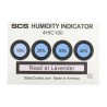 SCS Black, Blue Blotting Paper Impregnated with Cobaltous Chloride ESD Label Humidity Indicator Text 76.2 mm x 50.8mm 4HIC100