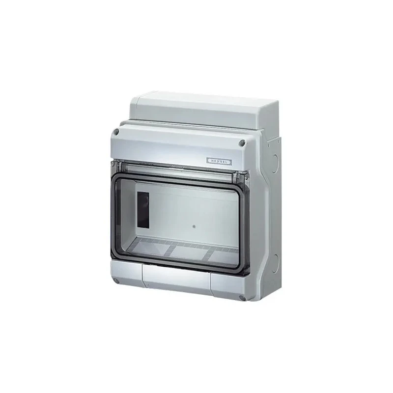 HENSEL Lockable KV Distribution Board Polystyrene Grey 9 Way 400V AC IP65 KV7109