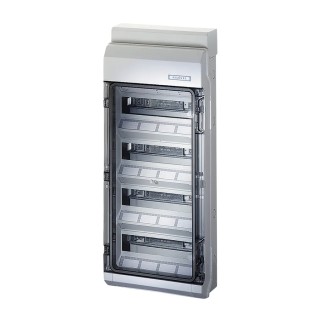 HENSEL Lockable KV Distribution Board Polystyrene 48 Way IP65 400V KV9448M