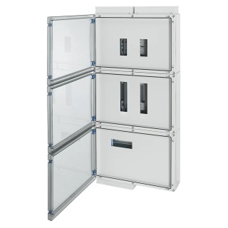 HENSEL Distribution Board 12 Way, 125A Current Rating, Polycarbonate Enclosure, 690V Supply Voltage FPVN1200GB