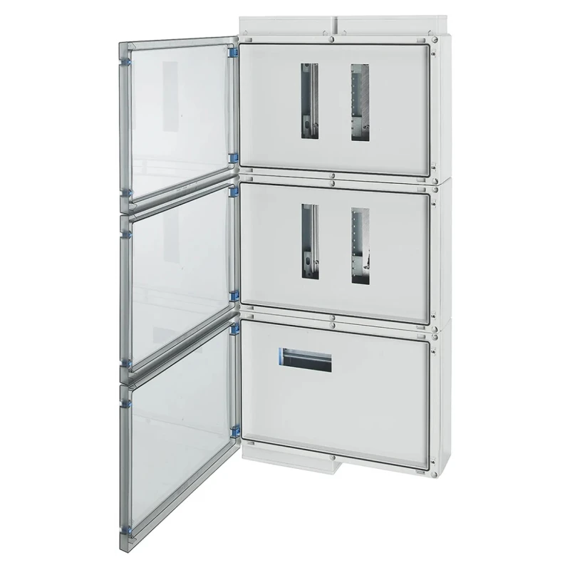 HENSEL Distribution Board 125A 16 Way Polycarbonate Enclosure FPVN1600GB