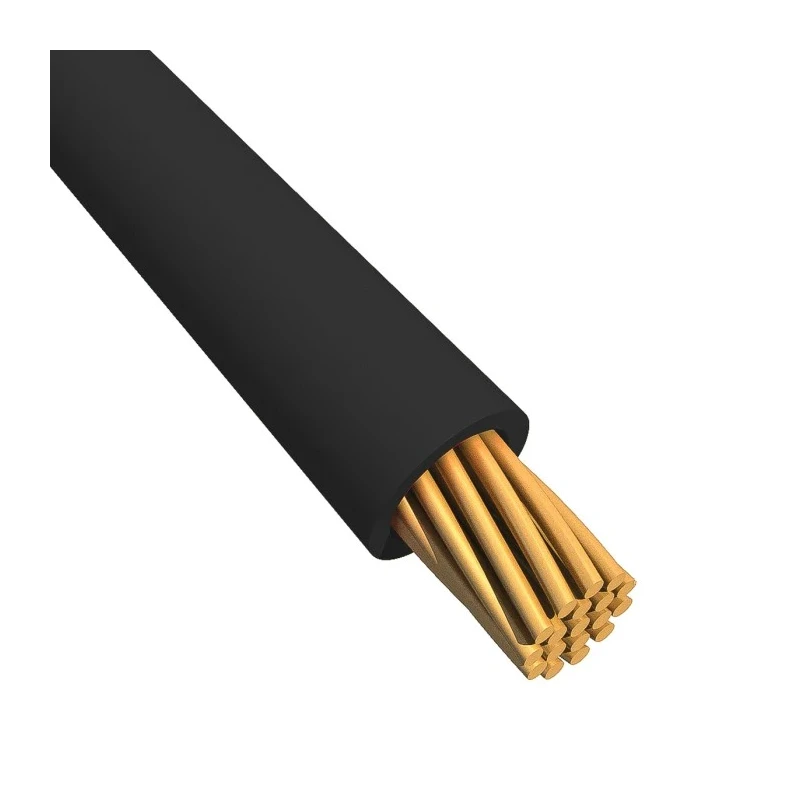 Alpha Wire Ecogen Ecowire Series Black 1.3 mm² 16 AWG Hook Up Wire, 305 m Length, MPPE Jacket, 600V, Flame 6716 BK001