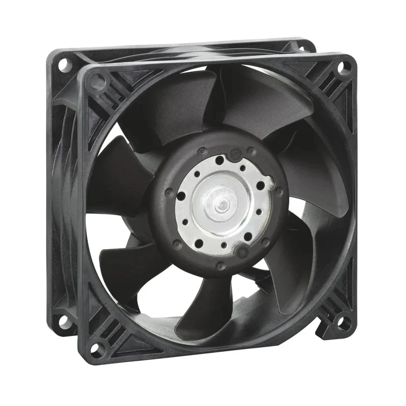 ebm-papst 3250 J - S-Panther Series Axial Fan, 12V DC, 35 W, 270 m³/h Air Flow, 7450 RPM, , 92x38.15x38.15 mm, Ball IP68