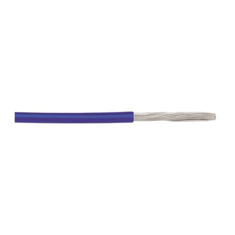 Alpha Wire Ecogen Ecowire Series Blue 1.3 mm² Hook Up Wire 16 AWG 26x0.25 mm 305 m MPPE Jacket 6716 BL001