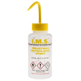 RS PRO 500ml Polyethylene Wide Neck Wash Bottle 838-6387