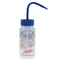 RS PRO 250ml Polyethylene Wide Neck Wash Bottle Blue Cap LDPE Laboratory Dispensing Container 838-6377