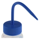 RS PRO 250ml Polyethylene Wide Neck Wash Bottle Blue Cap LDPE Laboratory Dispensing Container 838-6377