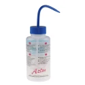 RS PRO 500ml Polyethylene Wide Neck Wash Bottle Blue Lid 838-6396