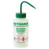 RS PRO 250ml Polyethylene Wide Neck Wash Bottle Green Lid Laboratory Bottle 838-6371
