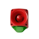 Klaxon Nexus 105 Series Green Sounder-Beacon Combination, IP66 60V Surface Mount 113 dB @ 1m High Output 