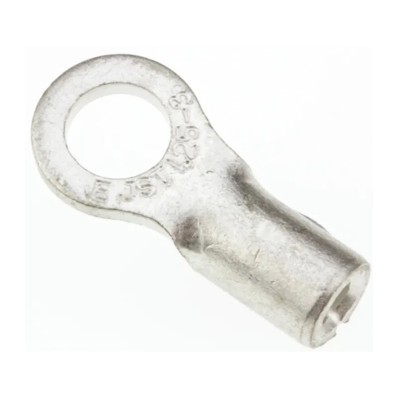 JST Uninsulated Ring Terminal 3 mm Stud Size 22 AWG to 16 AWG Wire Size Grey 1.25-3