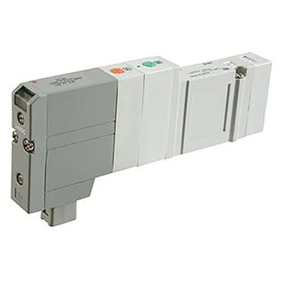 SMC Pneumatic Solenoid Valve One-Touch Fitting Base Mount 5 Ports 24V DC Die Cast Aluminium SV2000