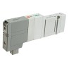 SMC Pneumatic Solenoid Valve One-Touch Fitting Base Mount 5 Ports 24V DC Die Cast Aluminium SV2000