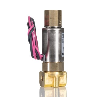 SMC 3 Port Solenoid Valve, Brass Body, NO/NC, 12V, 10 bar Operating Pressure VDW250-6G-1-M5-Q