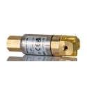 SMC 3 Port Solenoid Valve, Brass Body, NO/NC, 12V, 10 bar Operating Pressure VDW250-6G-1-M5-Q