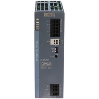 Siemens SITOP PSU6200 Switched Mode DIN Rail Power Supply 230V AC / 240V DC Input, 24V DC 10A Output 240W 