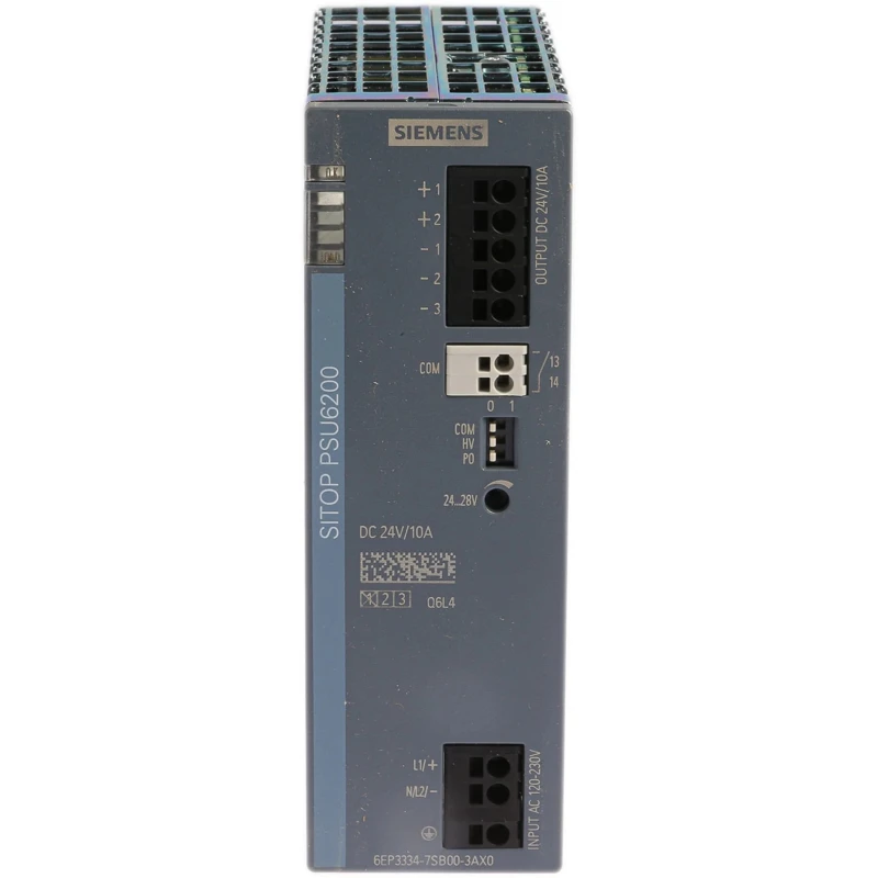 Siemens SITOP PSU6200 Switched Mode DIN Rail Power Supply 230V AC / 240V DC Input, 24V DC 10A Output 240W 