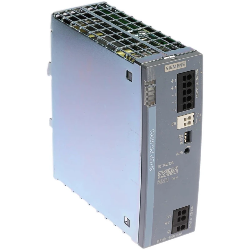 Siemens SITOP PSU6200 Switched Mode DIN Rail Power Supply 230V AC / 240V DC Input, 24V DC 10A Output 240W 