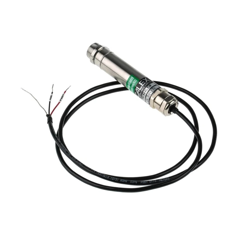 Calex Infrared Temperature Sensor 1 m Cable, -20 °C to 100 °C, Screw Mount, 18mm Diameter, 28V DC PC151LT-0