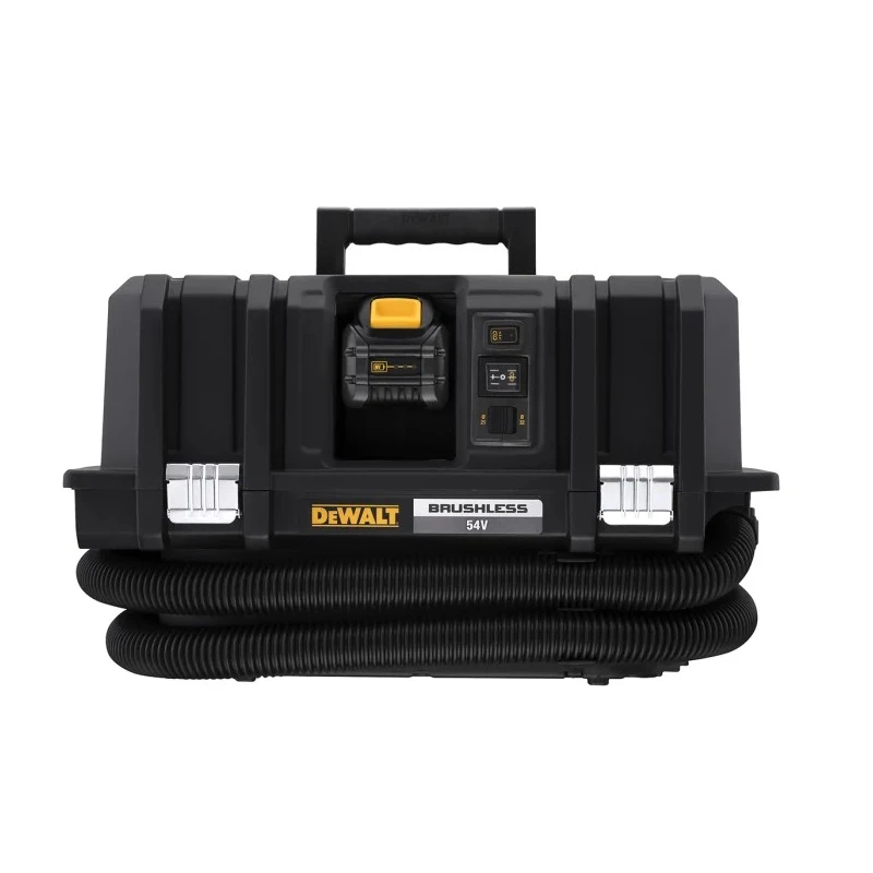 DeWALT Handheld Vacuum Cleaner 54V 2kW Brushless Motor Bag Dry/Wet Dust Classification M Tank Capacity 7.5L Hose DCV586MT2