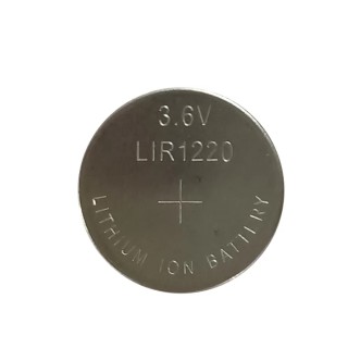 RS PRO LIR1220 Lithium-Ion Rechargeable Button Battery 3.7 V 8mAh Capacity 12 mm Diameter 183-4284