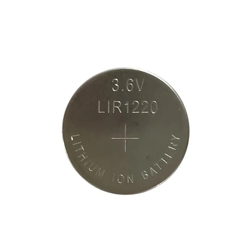 RS PRO LIR1220 Lithium-Ion Rechargeable Button Battery 3.7 V 8mAh Capacity 12 mm Diameter 183-4284
