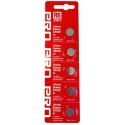 RS PRO CR1225 Lithium Manganese Dioxide Button Battery, 3 V Nominal Voltage, 12.5 mm Diameter, Pack of 5 CR1225