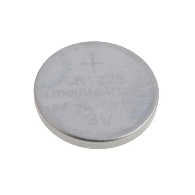RS PRO CR1225 Lithium Manganese Dioxide Button Battery, 3 V Nominal Voltage, 12.5 mm Diameter, Pack of 5 CR1225