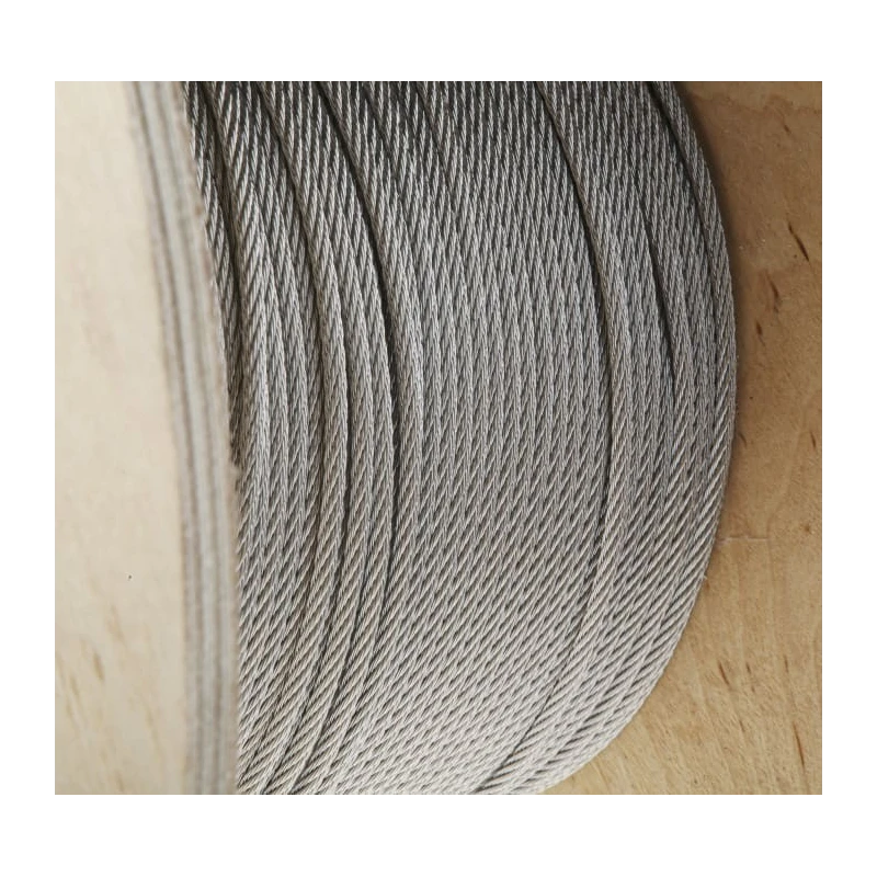RS PRO Stainless Steel Wire Rope 75 m Length Safe Working Load 100 kg Model 183-5841