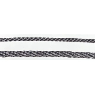 RS PRO Stainless Steel Wire Rope 75 m Length Safe Working Load 300 kg 316L Grade Corrosion Resistant 183-5857